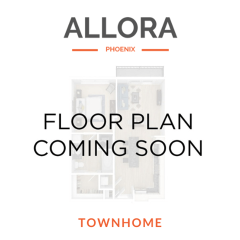 Townhome Floor Plan at Allora Phoenix, Phoenix, AZ